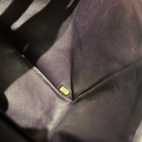 Chanel Large plum color 2.55 iconic classic double flap - Picture 8 of 13